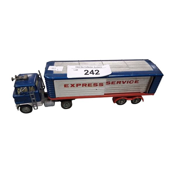 Vintage Express Service die cast truck made by Corgi Toys