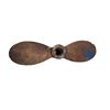 Image 1 : Vintage brass propeller 12"