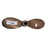Image 2 : Vintage brass propeller 12"