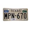 Image 1 : Vintage 1981 Texas license plate