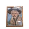 Image 1 : Vintage framed Robert Redford artwork charcoal portrait 20"x16"