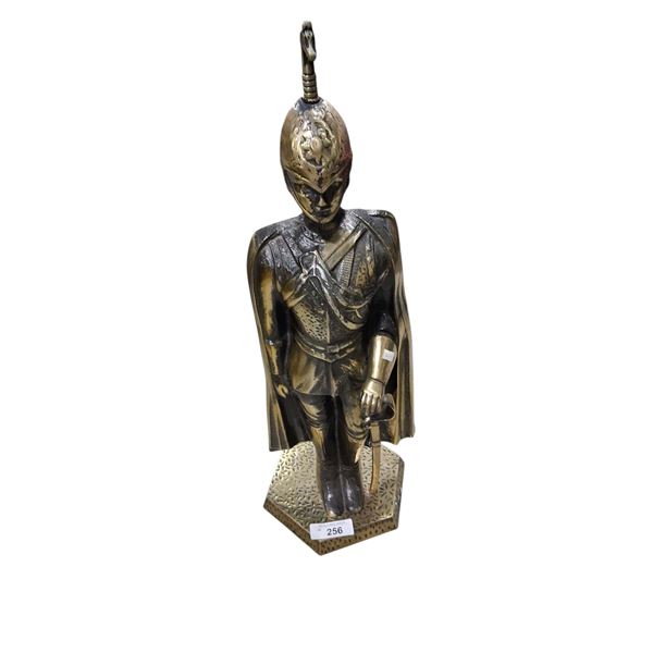 Vintage metal knight 28"