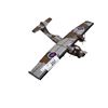 Image 3 : Metal airplane model 18" wingspan