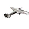 Image 1 : Metal airplane model 14" wingspan