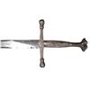 Image 3 : Vintage sword with leather sheath 36"
