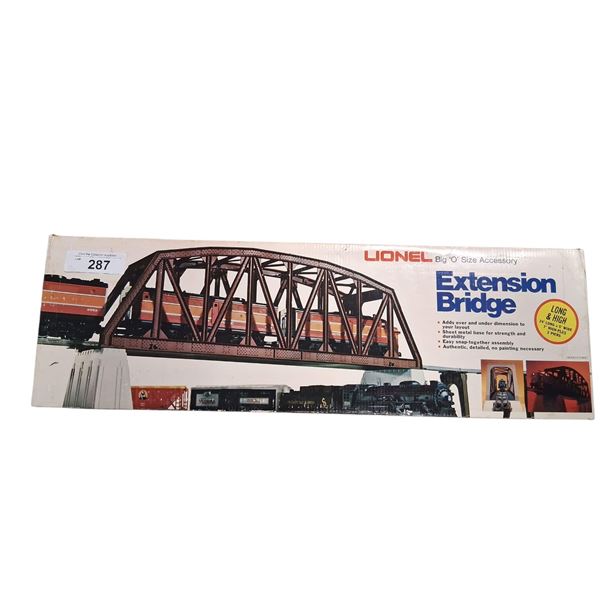 NIB vintage Big O size extension bridge, box is 24" long