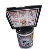 Image 2 : Hockey card collection, framed cards, cans etc