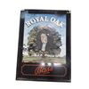 Image 1 : Vintage hand painted on metal pub sign, Royal Oak 46"x33"