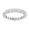 Image 1 : Gold & Lab Round Diamond 2.50 Cts Eternity Ring