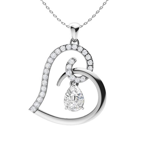 Gold & White Diamonds 2.50 Cts Necklace - E/VVS