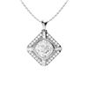 Image 1 : Gold & White Diamonds 2.50 Cts Necklace - E/VVS
