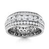 Gold & White Diamond 7.00 Cts Eternity Ring