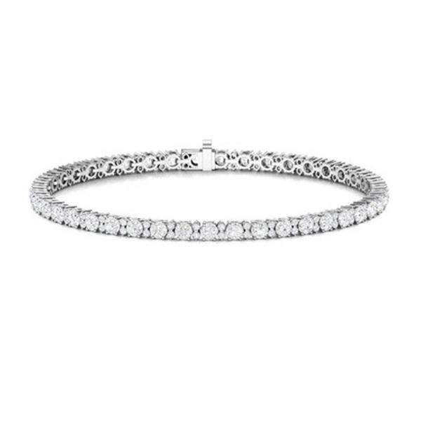 Gold & White Diamonds 15.22 Cts Bracelet