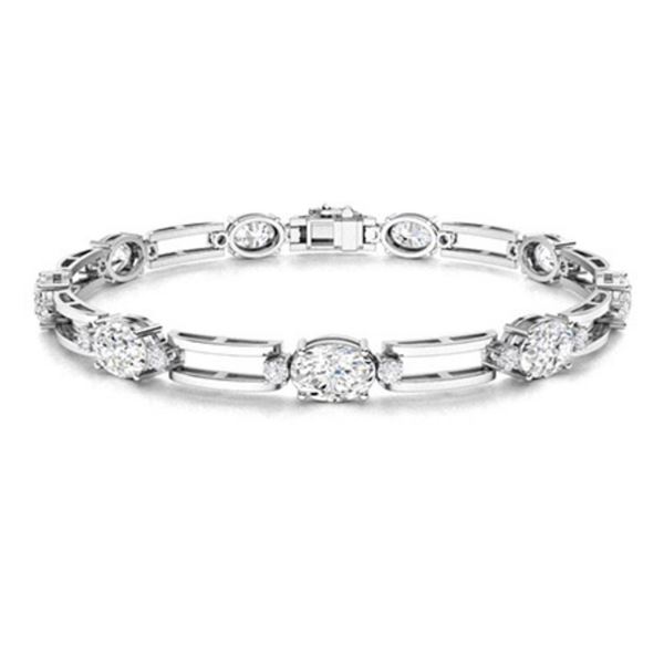 Gold & White Diamonds 12.27 Cts Bracelet