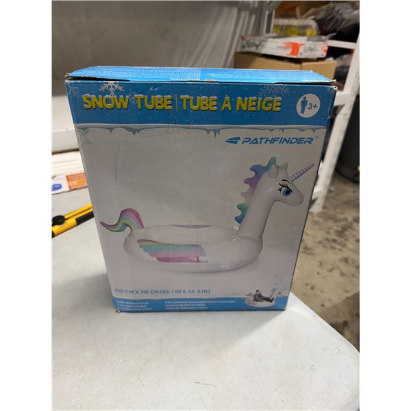 Snow tube