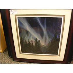 Framed Ltd Edt Print 282/920 Northern Lights