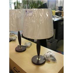 Cherry Base Desk Lamp