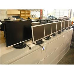 Large Lot Of 15 Flat Panel Monitors
