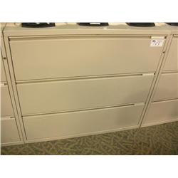 Herman Miller 3 Dr Lateral File Cabinet