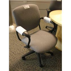 Grey Mid Back Tilter Chair