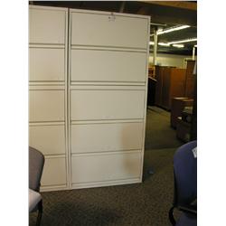 Herman Miller 5 Door Locking File Storage