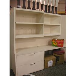 Large White Mail Room Counter