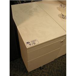 Herman Miller 3 Drawer Mobile File Pedestal