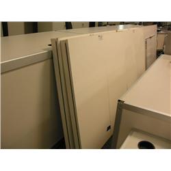 2 Door Wall Mount White Board