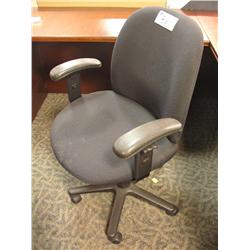 Black Multi Lever Task Chair With Arms