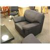 Image 2 : Black Leather 3 Pc Sofa Set