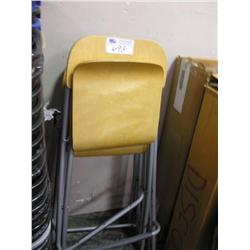 3 Maple Folding Stools