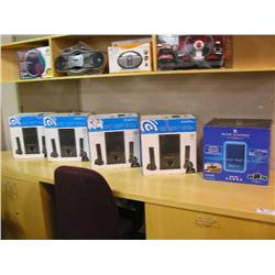 Large Lot Of Speakers