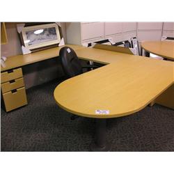 Herman Miller U Shaped Executive Desk