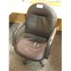 Image 1 : Black Leather Tilter Chair