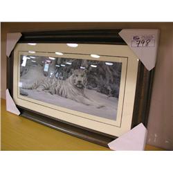 Framed Print Siberian Tiger