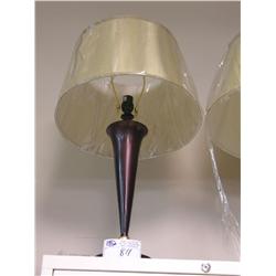 Mahogany Base Table Lamp