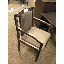 Mahogany Framed Client Chair