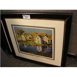 2 Framed Prints With Damaged Frames