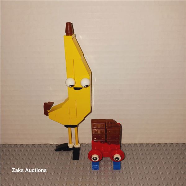 Banarnar & Chocolate Bar - Item No: tlm178 & tlm128 Lego