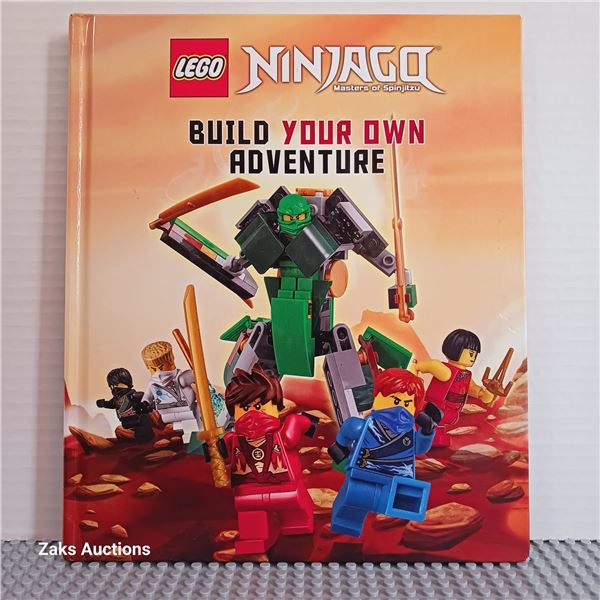 New - NINJAGO: Build Your Own Adventure Simon Hugo (Hardcover) - Lego Book