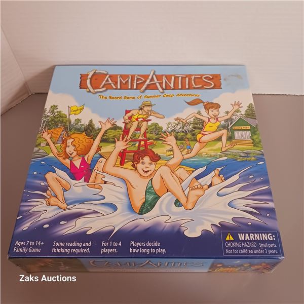 New - Campantics: The Board Game of Summer Camp Adventures