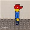 Image 3 : Blue Jacket with Diagonal Lower Pockets and Orange Stripes - Item No: cty0500a Lego