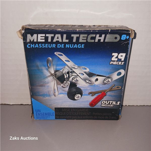 New - Metal Tech - Construction Kit Airplane