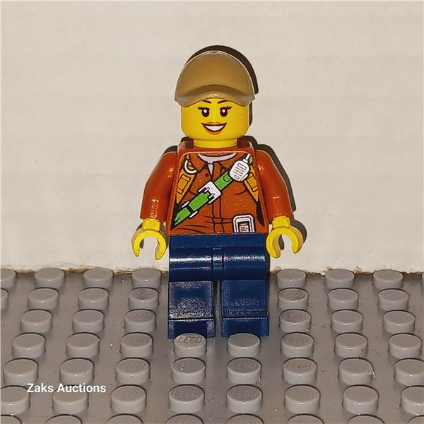 City Jungle Explorer Female - Item No: cty0804 Lego