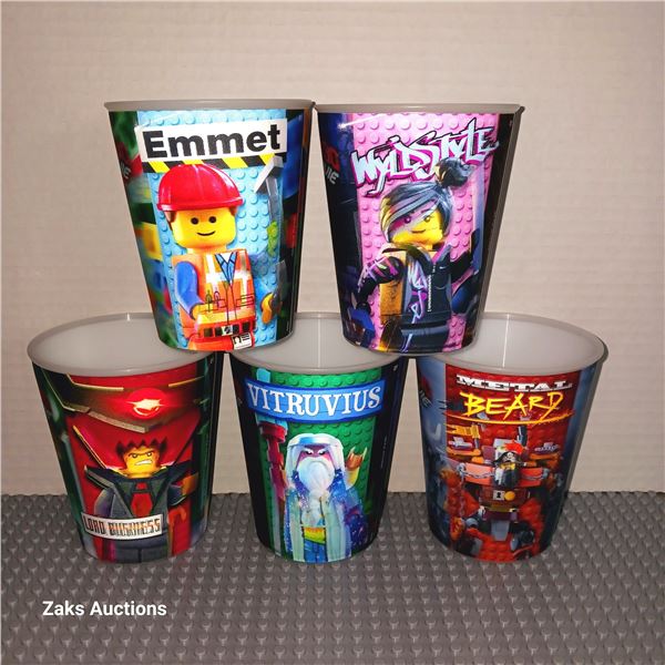 McDonald's / Lego Advertising 2014 THE LEGO MOVIE 3D, Set Of Five