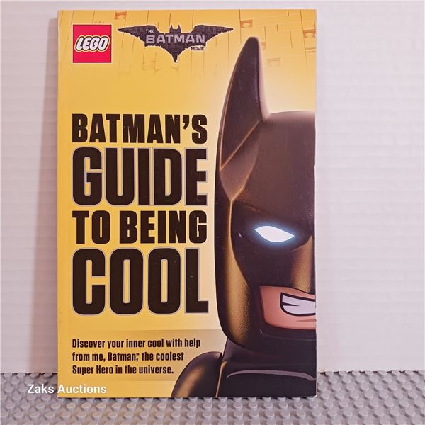 New - Batman's Guide to Being Cool - Lego Book