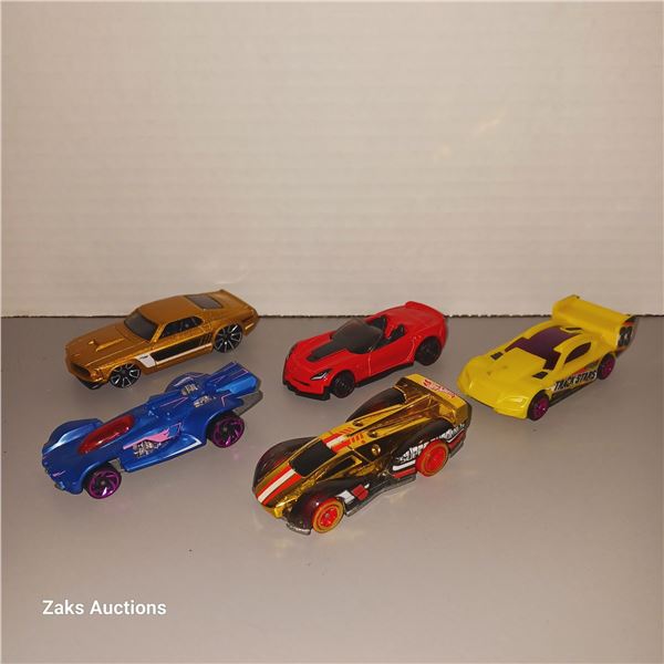 Five Hot Wheels Lot