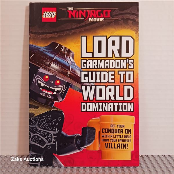 New - Lord Garmadon's Guide to World Domination - Lego Book