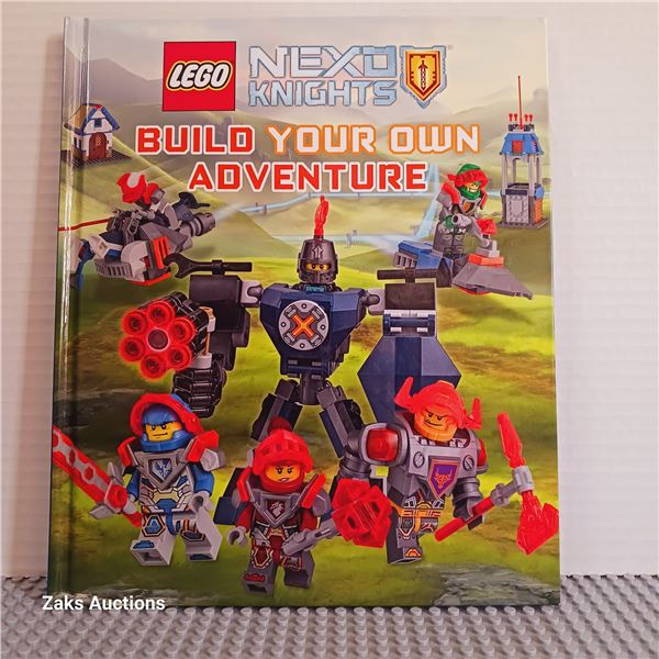 New - Nexo Knights: Build Your Own Adventure Simon Hugo (Hardcover) - Lego Book
