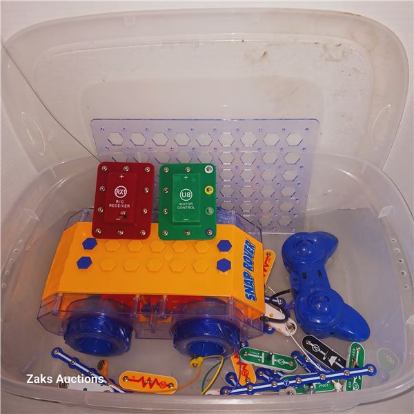 Snap Rover Lot - Bin + Lid inculded